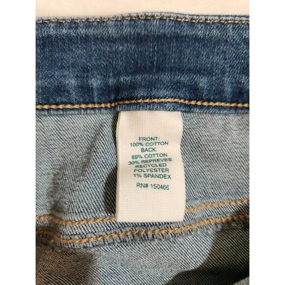 Market & Spruce NWT Aspen Jeans Womens 24W Blue Straight High Rise Stitchfix - Picture 8 of 15